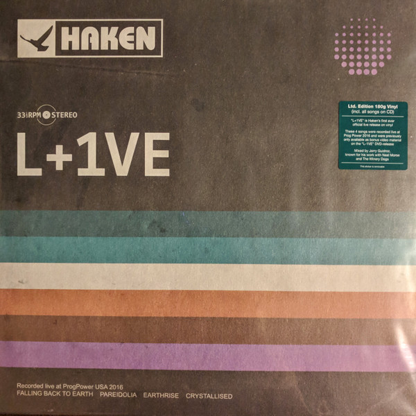 Haken (2) – L+1VE (2018) – Hoes
