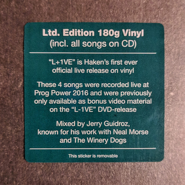 Haken (2) – L+1VE (2018) – Foto 2