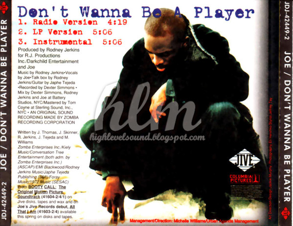 Joe – Don't Wanna Be A Player (1997) – Foto 3