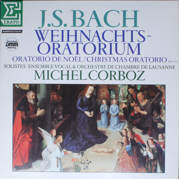 Johann Sebastian Bach – Weihnachts-Oratorium = Oratorio De Noël = Christmas Oratorio  BWV 248 (1985) – Hoes