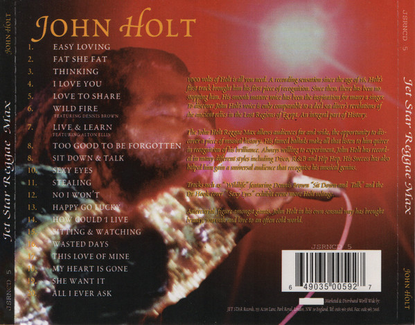 John Holt – Jet Star Reggae Max Part 1 (1996) – Foto 1