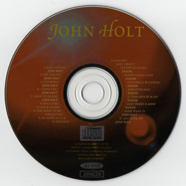 John Holt – Jet Star Reggae Max Part 1 (1996) – Foto 2