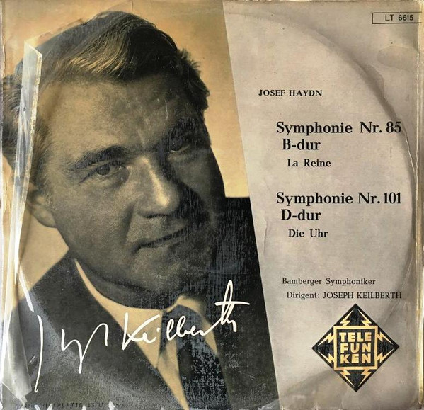 Joseph Haydn – Symphonie Nr. 85 B-dur La Reine / Symphonie Nr. 101 D-dur Die Uhr – Hoes