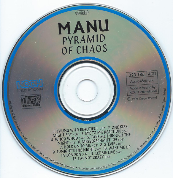 Manu (14) – Pyramid Of Chaos (1994) – Foto 1