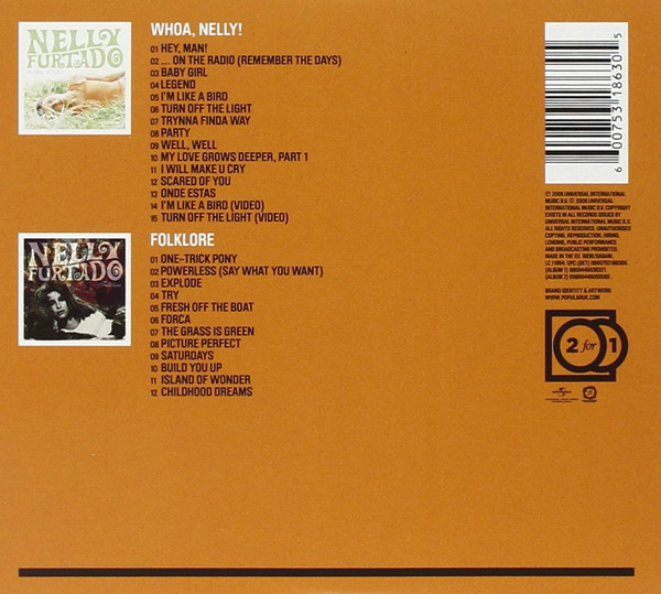 Nelly Furtado – Whoa, Nelly! + Folklore (2009) – Foto 1