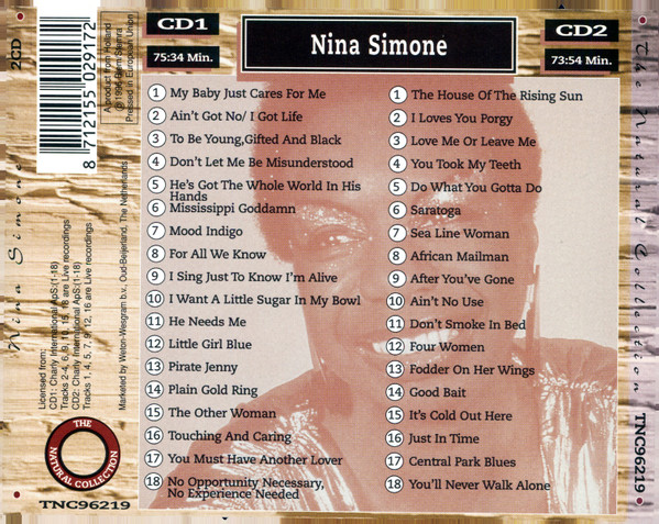 Nina Simone – The Natural Collection (1996) – Foto 1