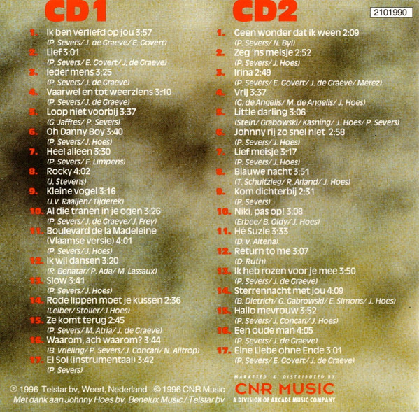 Paul Severs – 30 Jaar Paul Severs - Zijn Grootste Hits (1996) – Foto 1