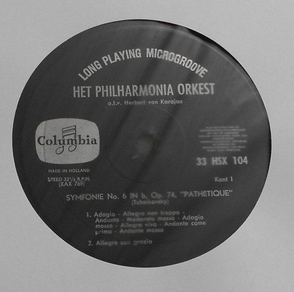 Pyotr Ilyich Tchaikovsky – Symfonie No. 6 In B, Op. 74 (Pathetique) – Foto 2