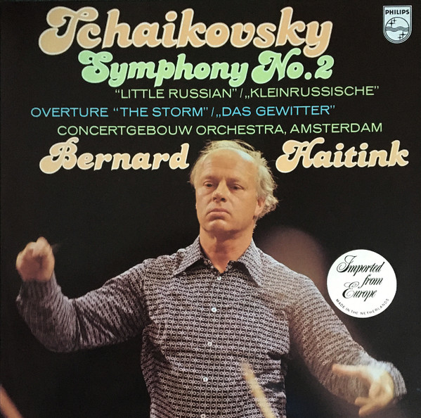 Pyotr Ilyich Tchaikovsky – Symphony No. 2 "Little Russian" · Overture "The Storm" (1978) – Hoes