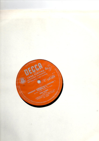Pyotr Ilyich Tchaikovsky – Symphony No. 6 "Pathetique" (1957) – Foto 2