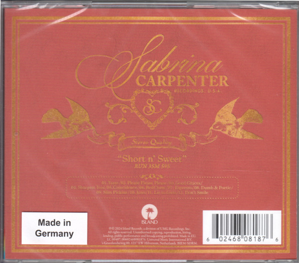 Sabrina Carpenter – Short N' Sweet (2024) – Foto 3