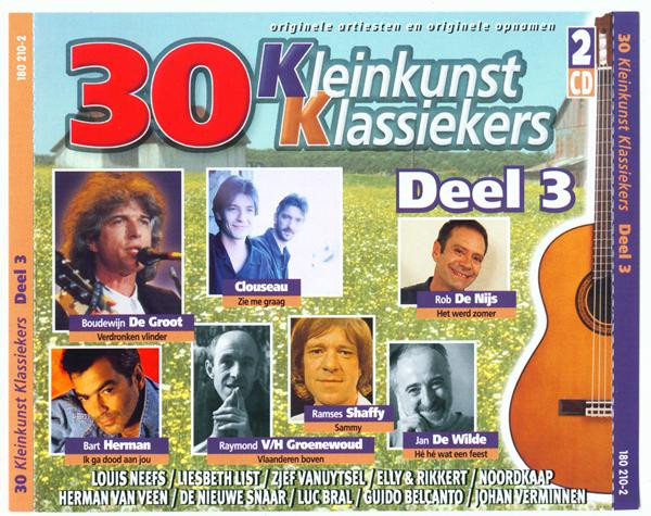 Various – 30 Kleinkunst Klassiekers Deel 3 (2001) – Hoes