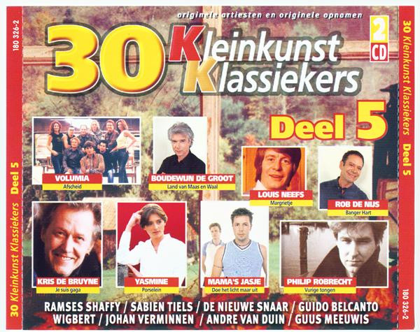 Various – 30 Kleinkunst Klassiekers Deel 5 (2003) – Hoes