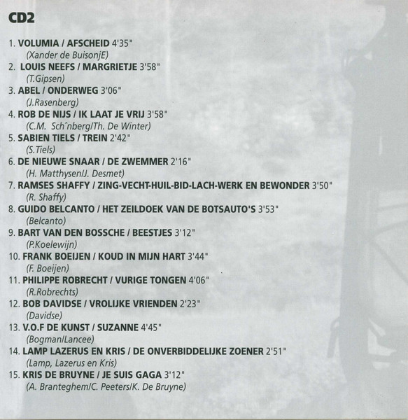Various – 30 Kleinkunst Klassiekers Deel 5 (2003) – Foto 2