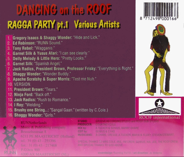 Various – Dancing On The Roof - Ragga Party Pt.1 (1992) – Hoes