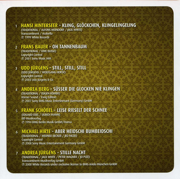 Various – De Grootste Duitstalige Kersthits 2 (2012) – Foto 2
