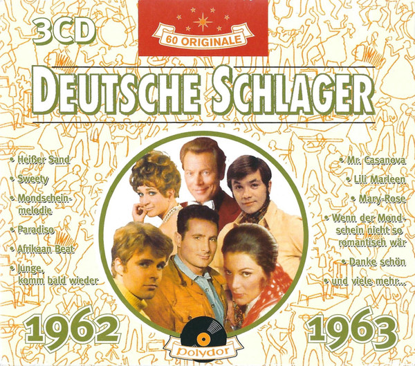 Various – Deutsche Schlager 1962-1963 (2011) – Hoes