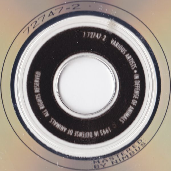 Various – In Defense Of Animals Benefit Compilation (1993) – Foto 2