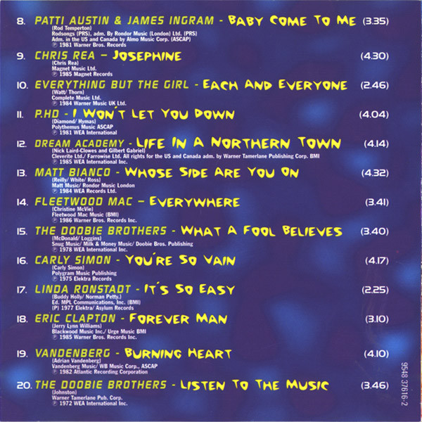 Various – Listen To The Music (1999) – Foto 2