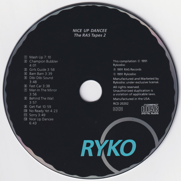 Various – Nice Up Dancee: The RAS Tapes 2 (1991) – Foto 1
