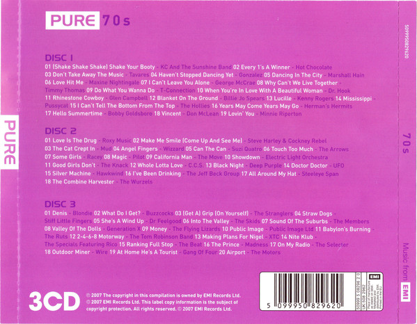 Various – Pure 70s (2007) – Foto 2