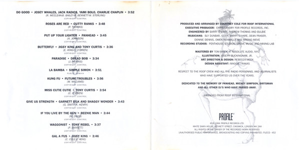 Various – Rewind: 12 Dancehall Hits Straight From Yard (1994) – Foto 2