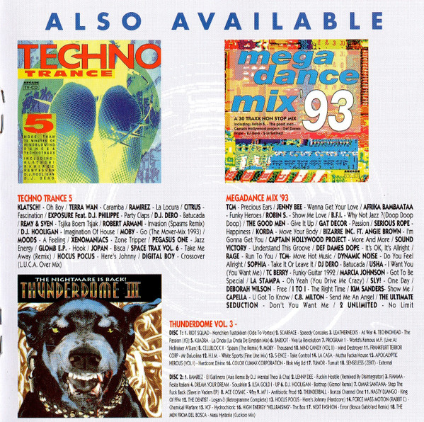 Various – Top Hits 93 (Greatest Hits Of The Year '93) (1993) – Foto 3