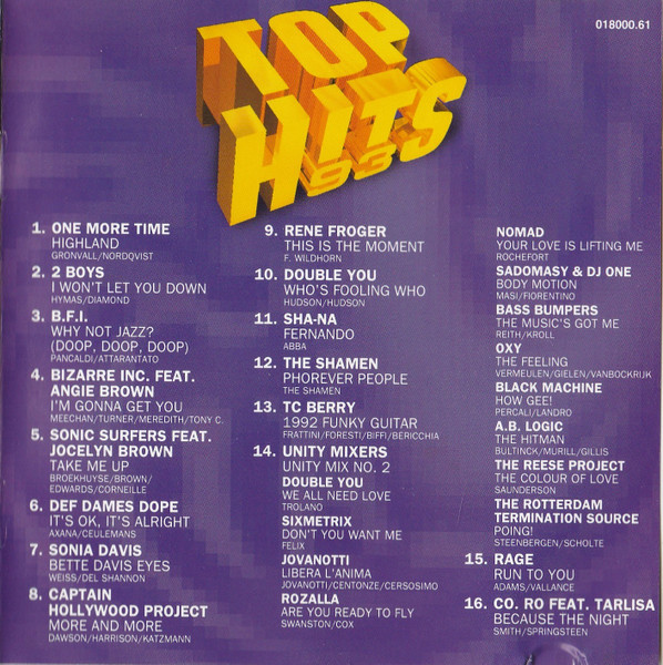Various – Top Hits 93 Part 2 (1993) – Foto 3