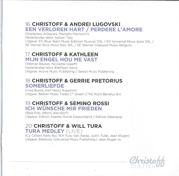 Christoff (3) – Duetten (2018) – Foto 1
