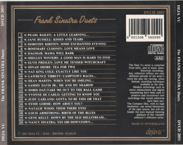 Frank Sinatra – The Frank Sinatra Duets (1987) – Foto 2