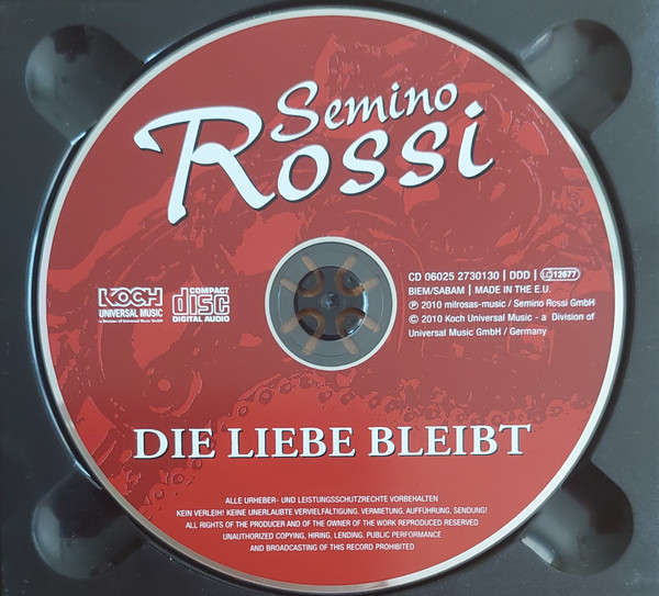 Semino Rossi – Die Liebe Bleibt (2010) – Foto 1