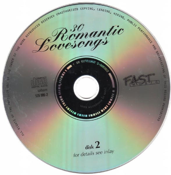 Various – 30 Romantic Lovesongs – Foto 1