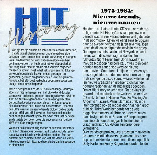 Various – Hit History '83 - Volume 29 (1990) – Foto 3
