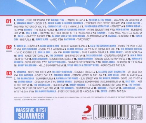 Various – Massive Hits! Summer (2011) – Foto 1