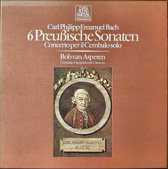 Carl Philipp Emanuel Bach – 6 Preußische Sonaten (Concerto Per Il Cembalo Solo) (1979) – Hoes