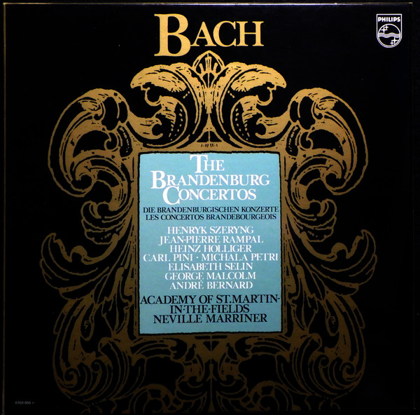 Johann Sebastian Bach – The Brandenburg Concertos (1981) – Hoes