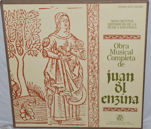 Juan Del Encina – La Obra Musical Completa De Juan Del Enzina (1981) – Hoes