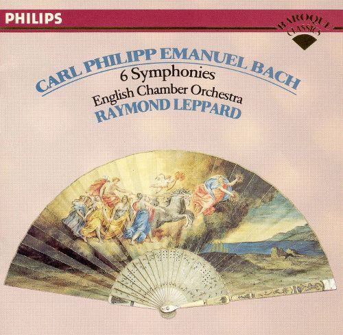 Carl Philipp Emanuel Bach – 6 Symphonies (1989) – Hoes