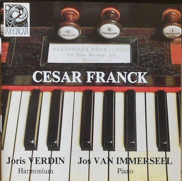 César Franck – Oeuvres Pour Harmonium – Hoes