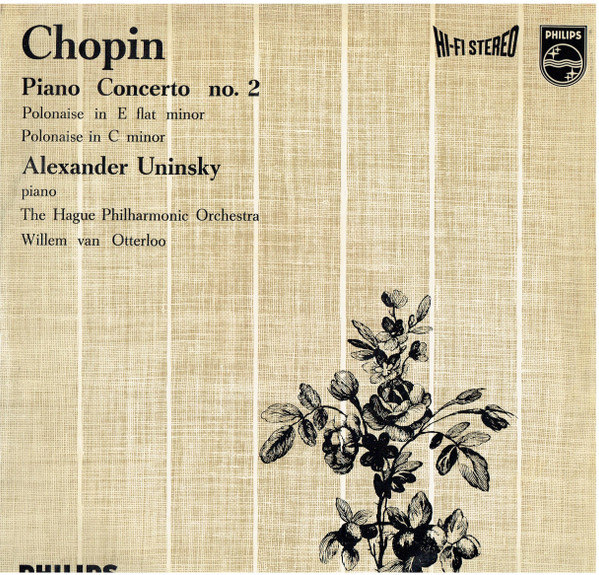 Frédéric Chopin – Piano Concerto No. 2 / Polonaise In E Flat Minor / Polonaise In C Minor – Hoes