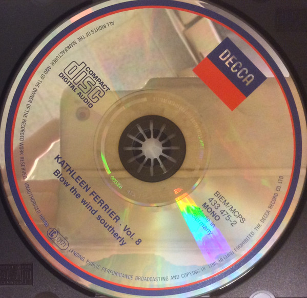 Kathleen Ferrier – Edition (1992) – Hoes