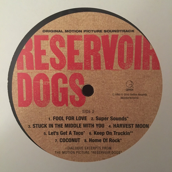 Various – Reservoir Dogs (Original Motion Picture Soundtrack) (2015) – Foto 2