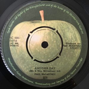 Paul McCartney - Another Day / Oh Woman Oh Why