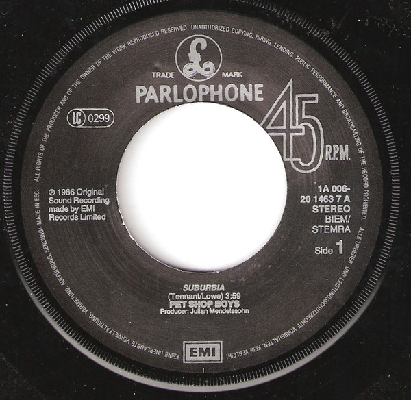 Pet Shop Boys - Suburbia