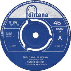 Finders Keepers - Friday Kind Of Monday