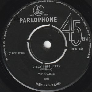 The Beatles - Dizzy Miss Lizzy / Yesterday