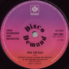 The John Schroeder Orchestra - Soul For Sale