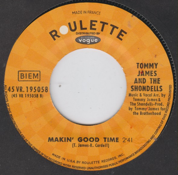 Tommy James & The Shondells - Ball Of Fire