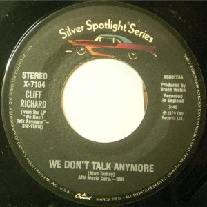 Cliff Richard - We Don't Talk Anymore / Dreaming