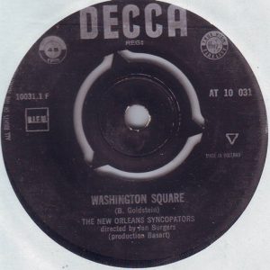 The New Orleans Syncopators - Washington Square / Wine & Whiskey